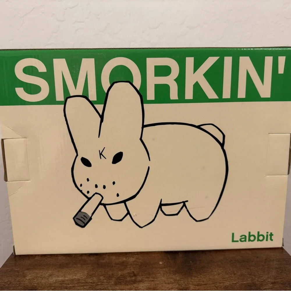 Frank Kozik SIGNED Kidrobot 10" Blue Labbit - Picture 2 of 11